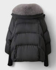 Lucyna - Elegant jacket with fur