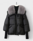 Lucyna - Elegant jacket with fur