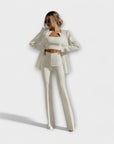 Selina - Stylish 3-Piece Set (Blazer, Top, Pants)
