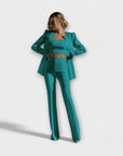 Selina - Stylish 3-Piece Set (Blazer, Top, Pants)