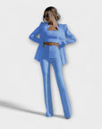 Selina - Stylish 3-Piece Set (Blazer, Top, Pants)