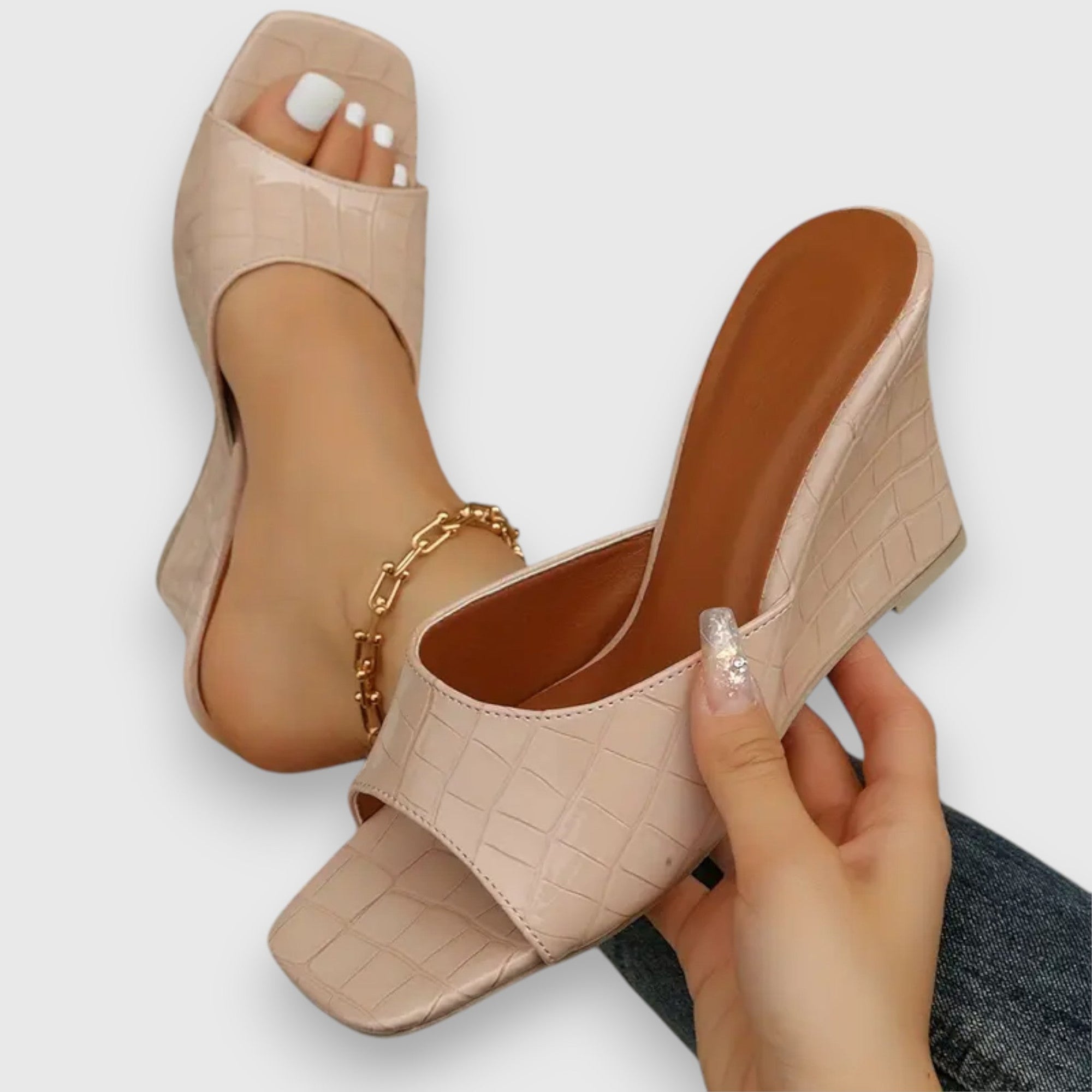 Jasmine – Chunk Heel Sandals