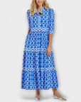 Juliette - Midi Dress with Chain Pattern