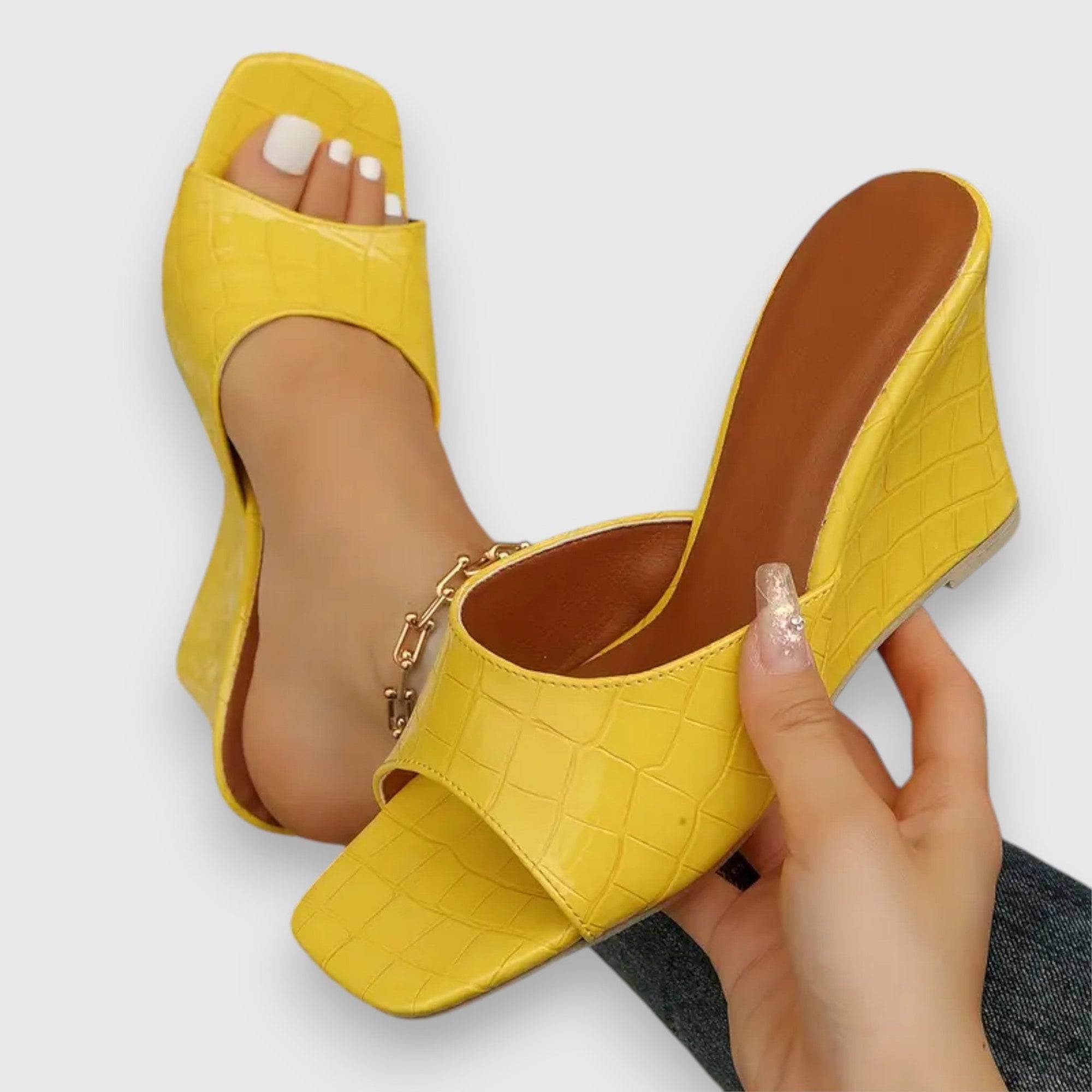 Jasmine – Chunk Heel Sandals