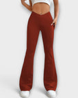 Serena - Casual Pants with Flared Legs