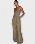 Amélie - Elegant Strapless Jumpsuit