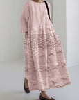 Thalina - Lace Printed Dress