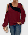 Scarlett - Blouse with Square Neckline