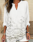 Valona - Elegant Printed Top