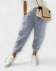 Sanne - Comfortable striped pants