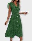 Chic Polka Dot Midi Dress