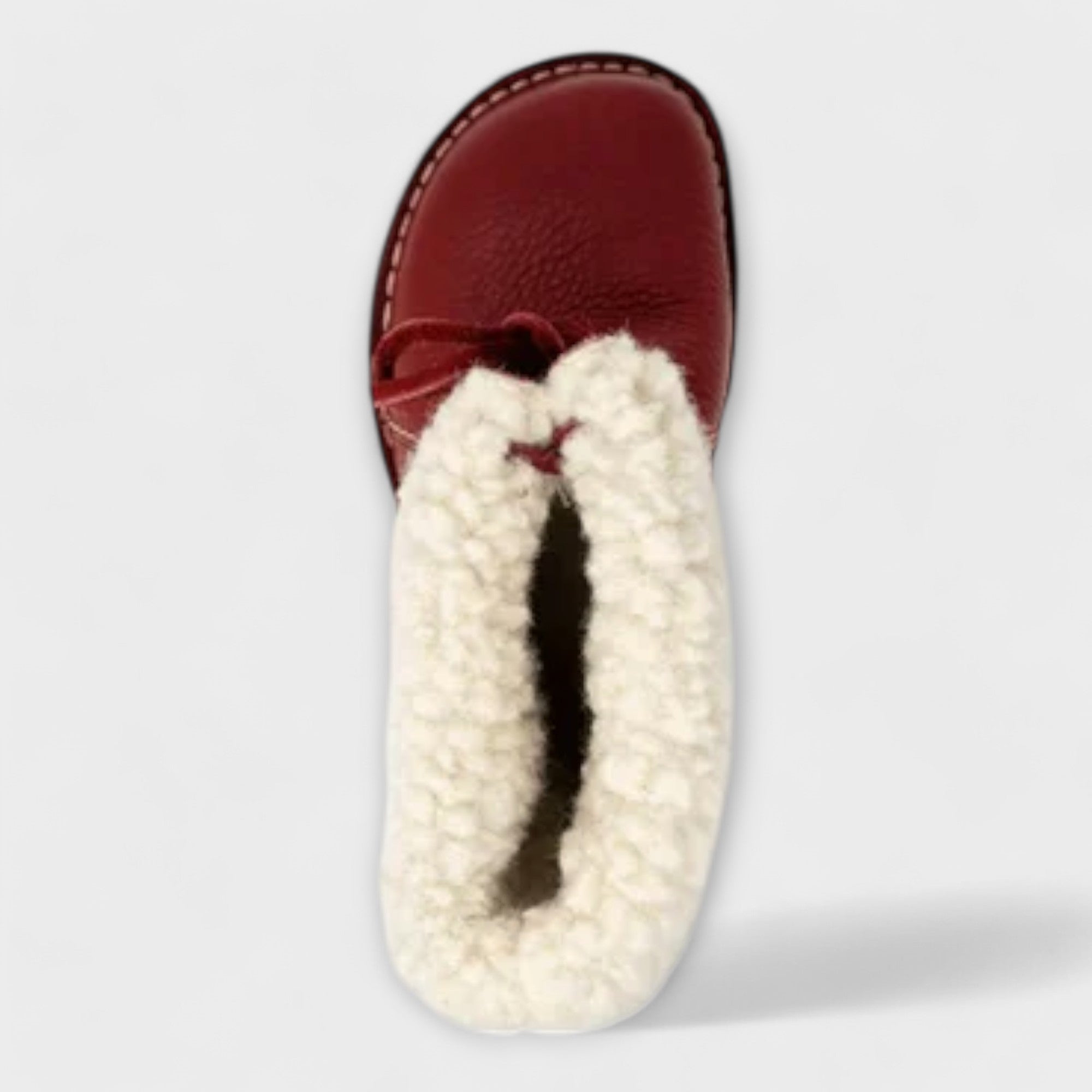 Waterproof boots with wool lining