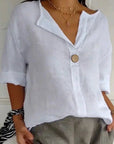 Zamma | Relaxed Linen Top