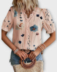 Emily - Fashionable Blouse with V-Neck