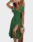 Chic Polka Dot Midi Dress