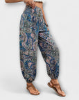 Scarlett - Tights with Ethnic Pattern