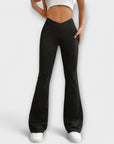 Serena - Casual Pants with Flared Legs