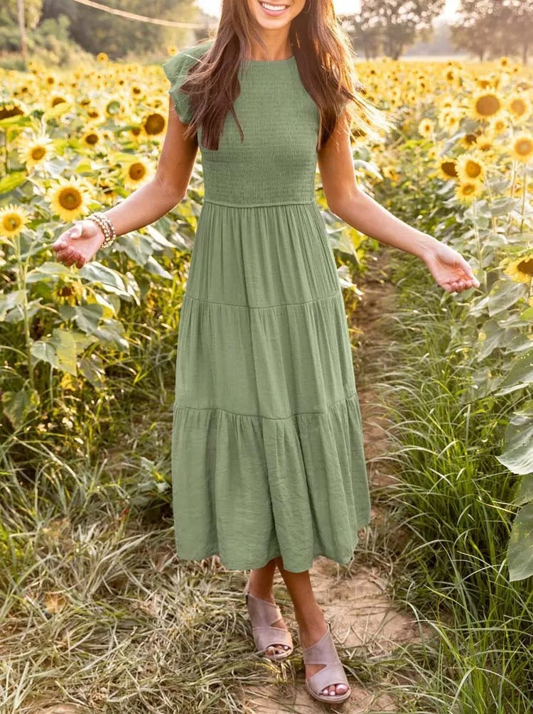 Madeline™ | Sophisticated Tummy Covering Dress
