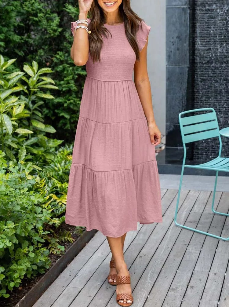 Madeline™ | Sophisticated Tummy Covering Dress