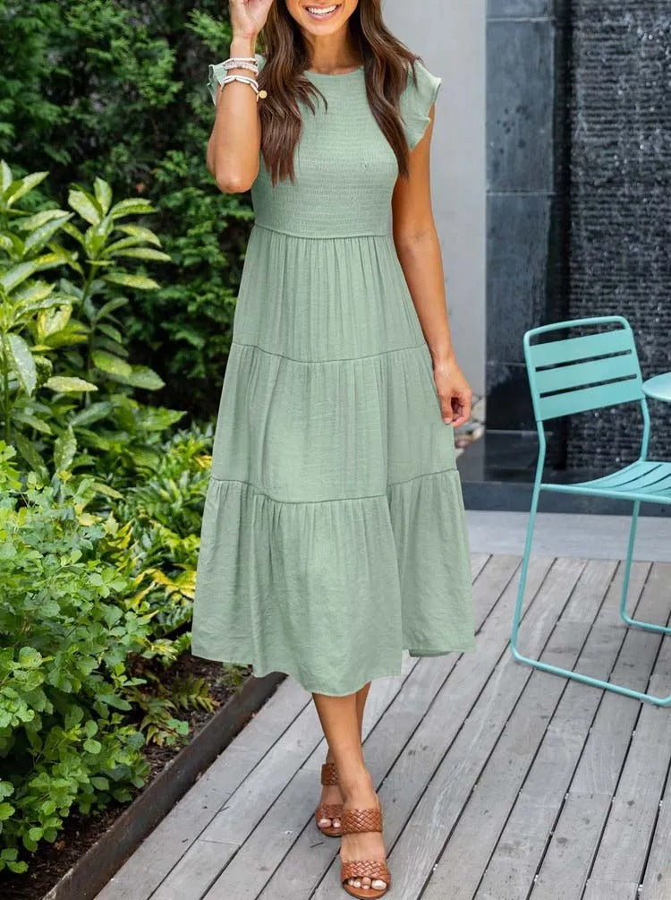 Madeline™ | Sophisticated Tummy Covering Dress
