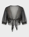 Olivia - Blouse with open front
