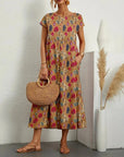 Sasha™ | Tummy Covering Floral Dress