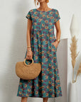 Sasha™ | Tummy Covering Floral Dress
