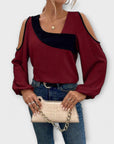 Scarlett - Blouse with Square Neckline