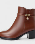 Frederika - Elegant winter boots with zipper