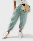 Sanne - Comfortable striped pants