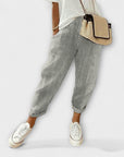 Sanne - Comfortable striped pants