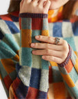 Erika - Patchwork Turtleneck Sweater
