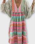 Hermine Vibrant Loose Dress
