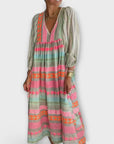 Hermine Vibrant Loose Dress