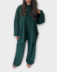 Ingrid - Plus Size Set - Ribbed Style