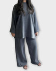 Ingrid - Plus Size Set - Ribbed Style