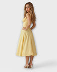 Kiana - Corset Midi Dress