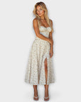 Kiana - Corset Midi Dress