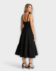 Kiana - Corset Midi Dress