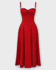 Kiana - Corset Midi Dress