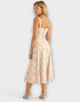 Kiana - Corset Midi Dress