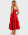 Kiana - Corset Midi Dress