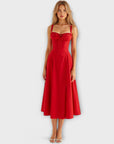Kiana - Corset Midi Dress