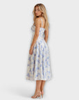 Kiana - Corset Midi Dress