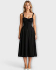 Kiana - Corset Midi Dress