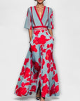 Alma - Elegant Puff Sleeve Design Ladies' Dress
