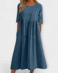 Anja - Bauchbedeckendes Kleid