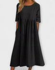Anja - Bauchbedeckendes Kleid