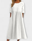Anja - Bauchbedeckendes Kleid