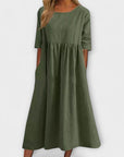 Anja - Bauchbedeckendes Kleid